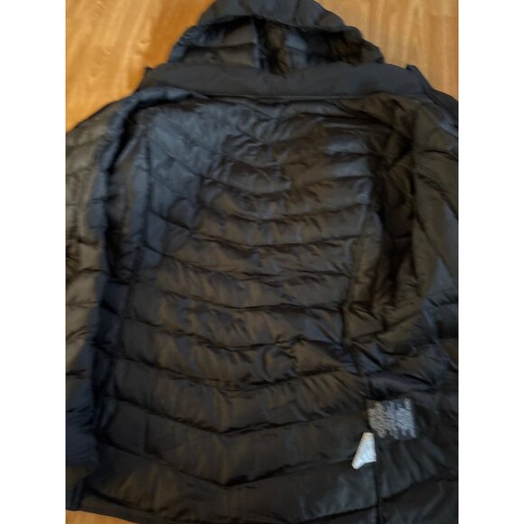 32° HEAT Puffer Jacket Mens XXL Hooded Black Coat Winter NWOT - Picture 2 of 9